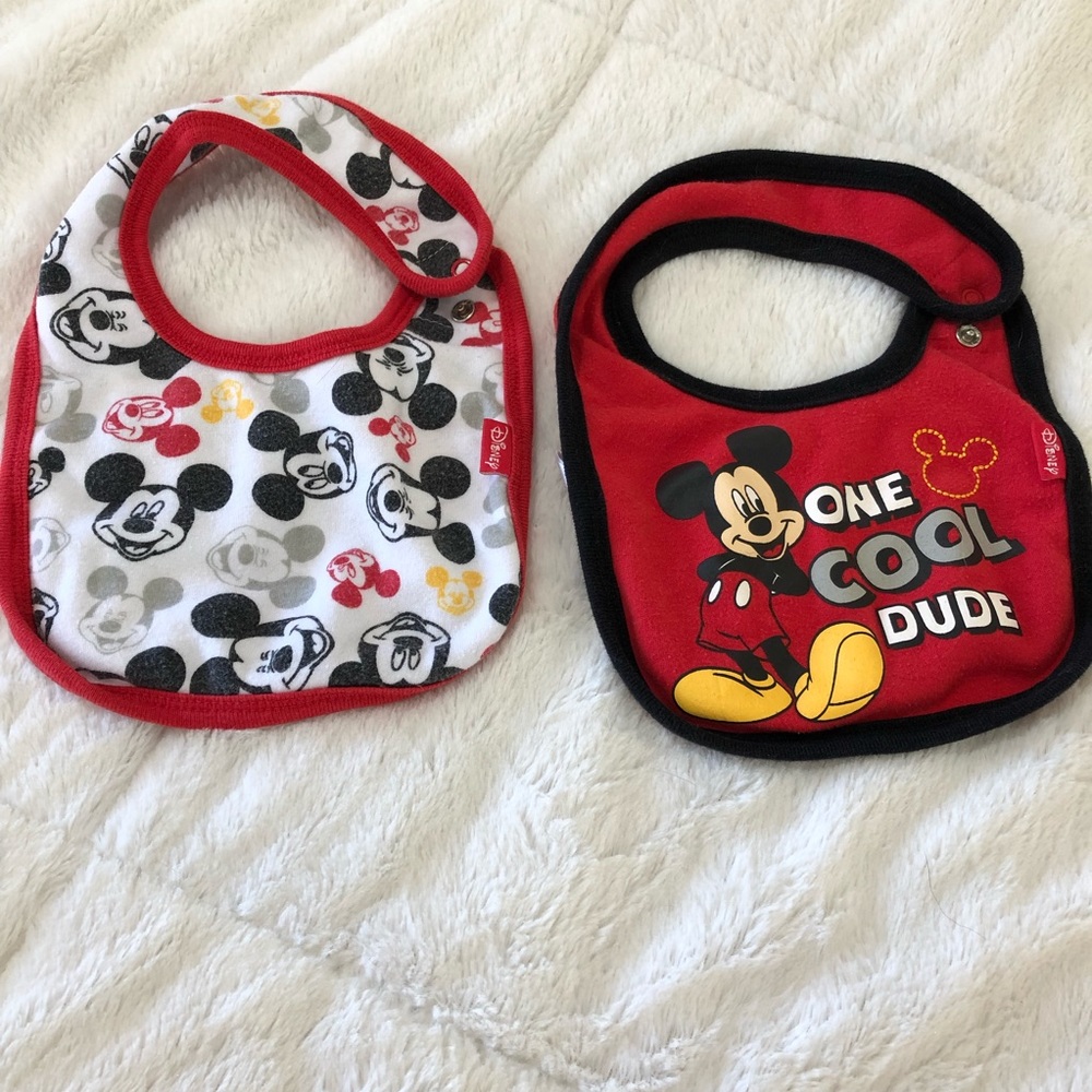 Disney Mickey Mouse bibs